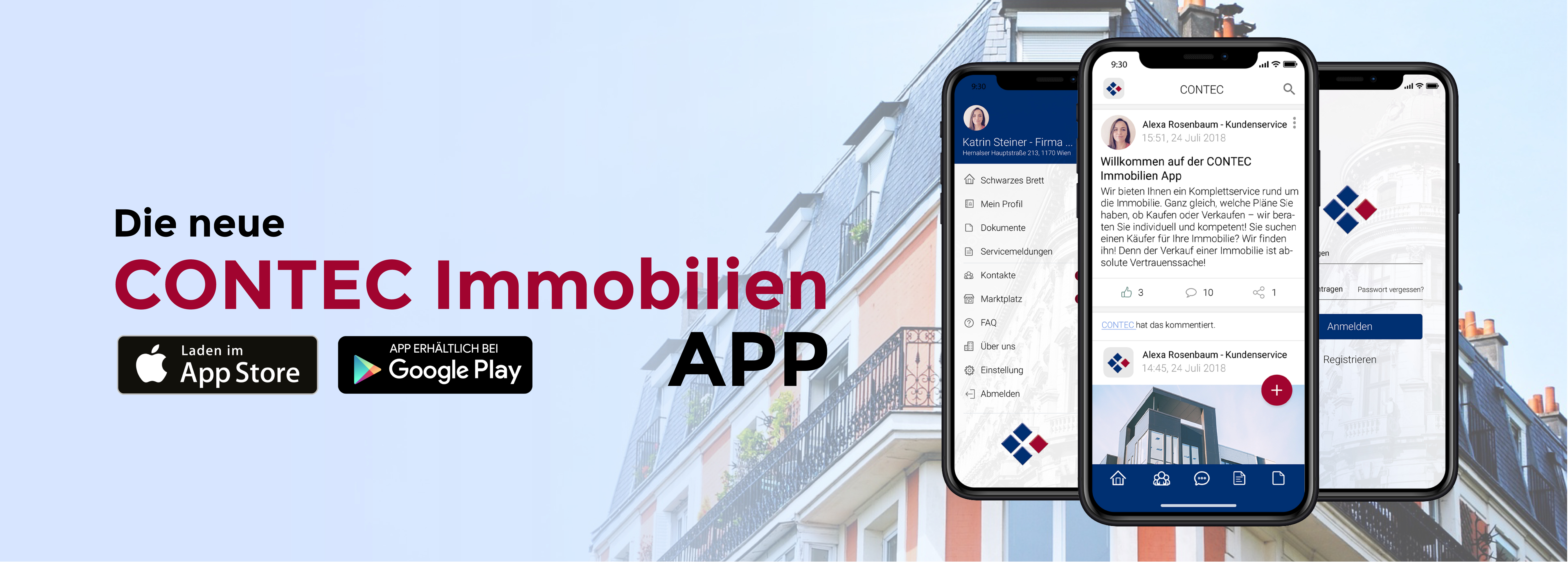 Contec Immobilien App